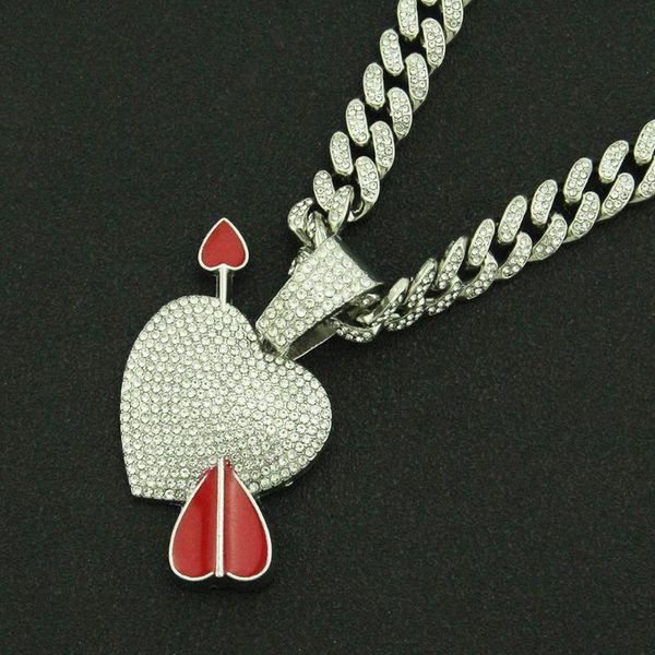 bangle net red hip hop ins full diamond three-dimensional one arrow pendant necklace trendsetter men's, Black
bangle net red hip hop ins full diamond three-dimensional one arrow pendant necklace trendsetter men's, Black