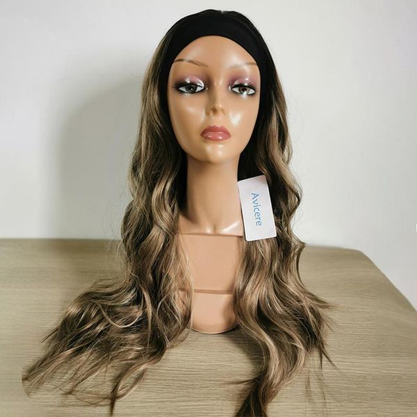 synthetic wigs avicere ombre brown headband for black women long wavy wig heat resistant 24inches
synthetic wigs avicere ombre brown headband for black women long wavy wig heat resistant 24inches