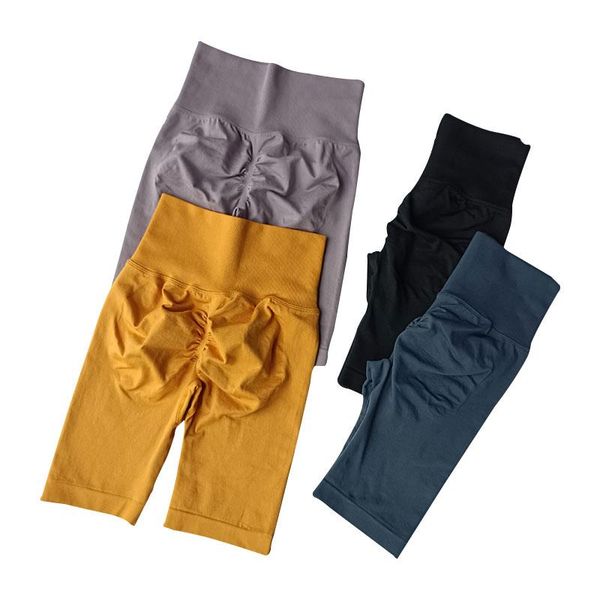 running shorts seamless sports for women hip push up short leggings high waist gym yoga tummy control workout fitness, Black;blue
running shorts seamless sports for women hip push up short leggings high waist gym yoga tummy control workout fitness, Black;blue