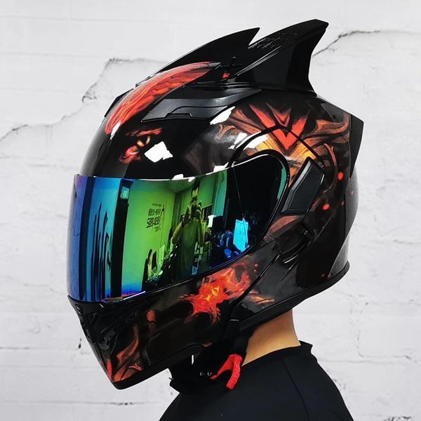 motorcycle helmets helmet modular moto racing flip up casco motorbike with inner sun visor double lens
motorcycle helmets helmet modular moto racing flip up casco motorbike with inner sun visor double lens
