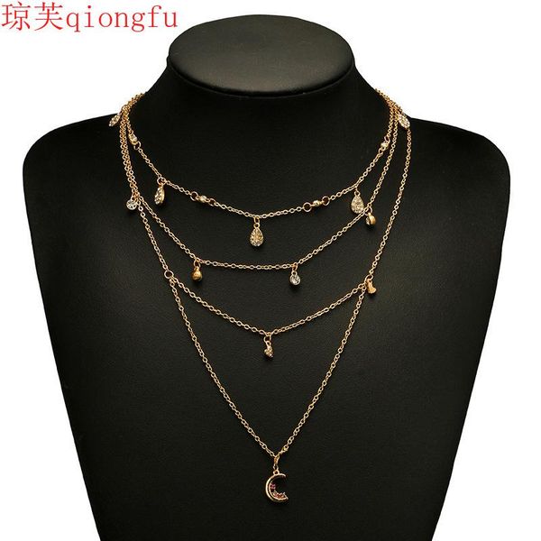 chains 2021 japan and south korea simple geometric heart shaped moon water drop female stainless steel jewelry chain amulet aesthetic, Silver
chains 2021 japan and south korea simple geometric heart shaped moon water drop female stainless steel jewelry chain amulet aesthetic, Silver