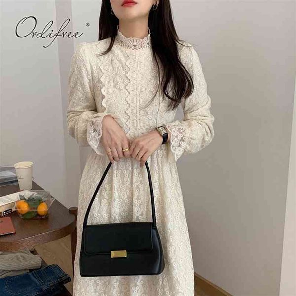 spring autumn long sweet party dress sleeve embroidery hollow out crochet elegant vintage maxi lace 210513, Black;gray
spring autumn long sweet party dress sleeve embroidery hollow out crochet elegant vintage maxi lace 210513, Black;gray