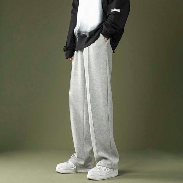 extfine men's casual sweatpants straight pants classic solid color gray trousers hip hop daily streetwear men's clothing 210707, Black
extfine men's casual sweatpants straight pants classic solid color gray trousers hip hop daily streetwear men's clothing 210707, Black