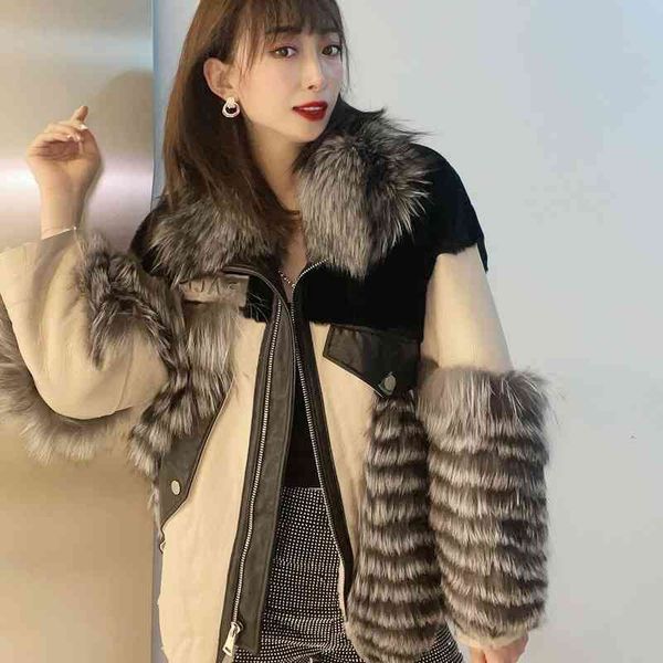 2020 anti season new winter fur fox hair locomotive handsome zipper fashion warm street wool tide, Black
2020 anti season new winter fur fox hair locomotive handsome zipper fashion warm street wool tide, Black