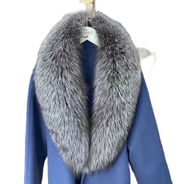 ms.minshu women men detachable natural silver fox fur collar scarf for coat jacket drop shipping h0923
ms.minshu women men detachable natural silver fox fur collar scarf for coat jacket drop shipping h0923