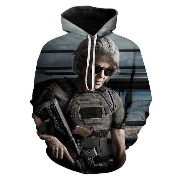 men's hoodies & sweatshirts 2021 fall hooded sweater terminator 3d digital print pullover casual round neck anime top, Black
men's hoodies & sweatshirts 2021 fall hooded sweater terminator 3d digital print pullover casual round neck anime top, Black