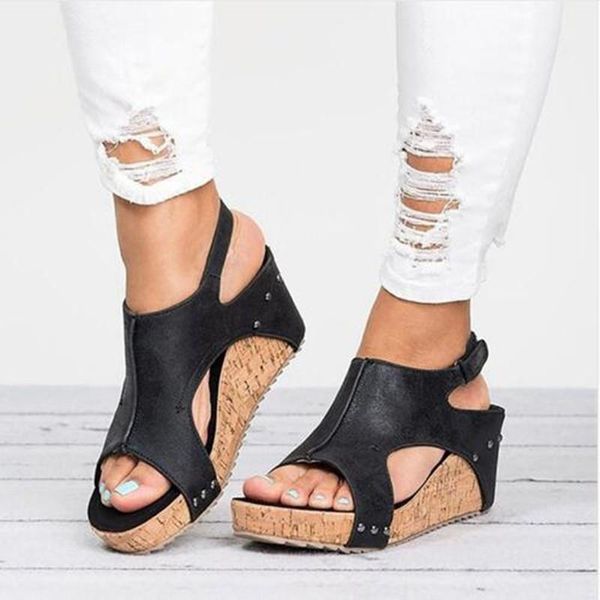 dress shoes vintage retro women sandals chunky high heel ladies summer open toe zapatos mujer woman wedge footwear chaussure, Black
dress shoes vintage retro women sandals chunky high heel ladies summer open toe zapatos mujer woman wedge footwear chaussure, Black