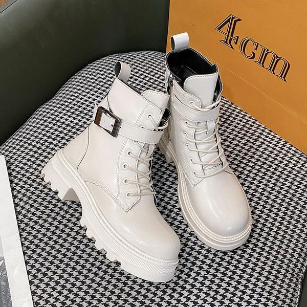 boots 2021 trendy white women chunky leather boot shoes comfortable add velvet winter women's zapatos mujer, Black
boots 2021 trendy white women chunky leather boot shoes comfortable add velvet winter women's zapatos mujer, Black