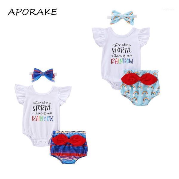 clothing sets 2021 0-18m cute infant baby girl sleeve letter print romper bow cartoon rainbow triangle shorts+headband11, White
clothing sets 2021 0-18m cute infant baby girl sleeve letter print romper bow cartoon rainbow triangle shorts+headband11, White