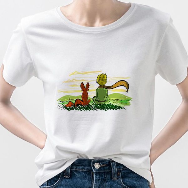 4t-shirt ladies fashion harajuku earth space little prince fairy tale ulzzang girls can do anything kawaii clothes france funny women's, White
4t-shirt ladies fashion harajuku earth space little prince fairy tale ulzzang girls can do anything kawaii clothes france funny women's, White