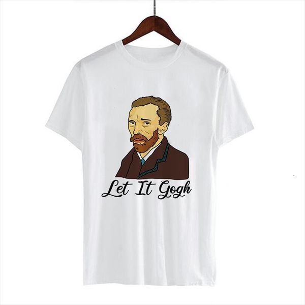 van gogh art female funny men cartoon harajuku street clothing casual graphics femme, White;black
van gogh art female funny men cartoon harajuku street clothing casual graphics femme, White;black