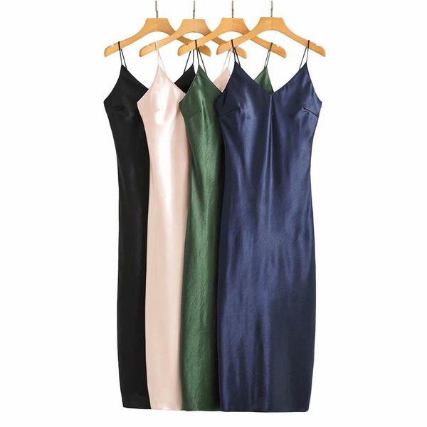women spring summer 4 color silk sling v-neck tassel ankle length long dress party luxury sundress casual dresses, Black;gray
women spring summer 4 color silk sling v-neck tassel ankle length long dress party luxury sundress casual dresses, Black;gray