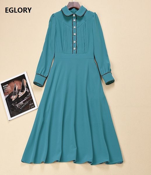 dresses new celebrity style autumn women beading buttons front pleated deco long sleeve a-line green blue, Black;gray
dresses new celebrity style autumn women beading buttons front pleated deco long sleeve a-line green blue, Black;gray