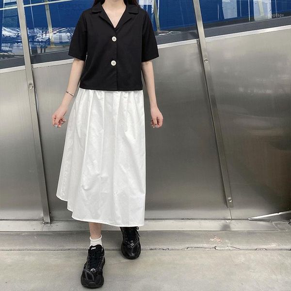 summer korean style vintage blouse short sleeve blouses women turn down collar classic shirt womans (x1485 women's & shirts, White
summer korean style vintage blouse short sleeve blouses women turn down collar classic shirt womans (x1485 women's & shirts, White