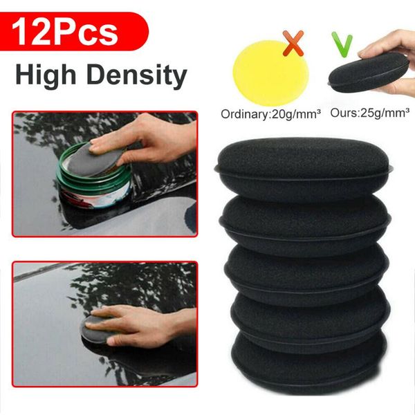 12pcs high density foam sponge auto detailing applicator pad for waxing and polishing car
12pcs high density foam sponge auto detailing applicator pad for waxing and polishing car