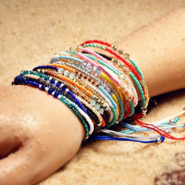 charm bracelets boho style summer beach seed multi-layer beads for women friendship bracelet jewelry colorful handmade, Golden;silver
charm bracelets boho style summer beach seed multi-layer beads for women friendship bracelet jewelry colorful handmade, Golden;silver