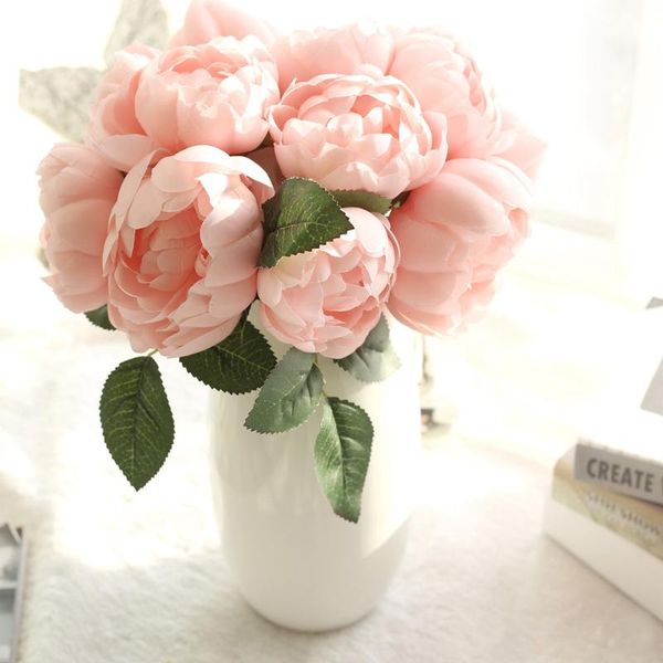 fake flowers home decor plastic flower garden peony silk leaf wedding party l0604 decorative & wreaths
fake flowers home decor plastic flower garden peony silk leaf wedding party l0604 decorative & wreaths