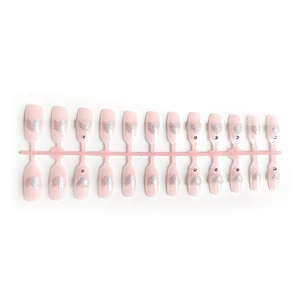 false nails wholesale 24pcs peach heart pearl wear long paragraph fashion manicure patch save time wearable nail m3, Red;gold
false nails wholesale 24pcs peach heart pearl wear long paragraph fashion manicure patch save time wearable nail m3, Red;gold