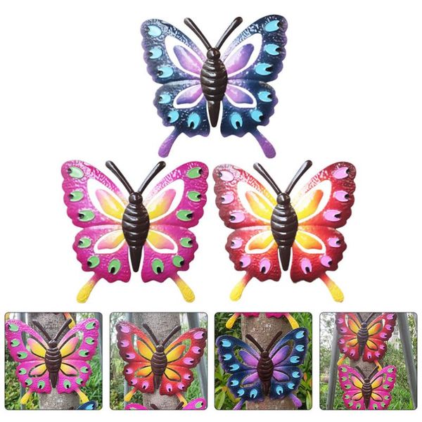 decorative objects & figurines 3pcs iron art wall pendant colorful shaped outdoor craft decor
decorative objects & figurines 3pcs iron art wall pendant colorful shaped outdoor craft decor