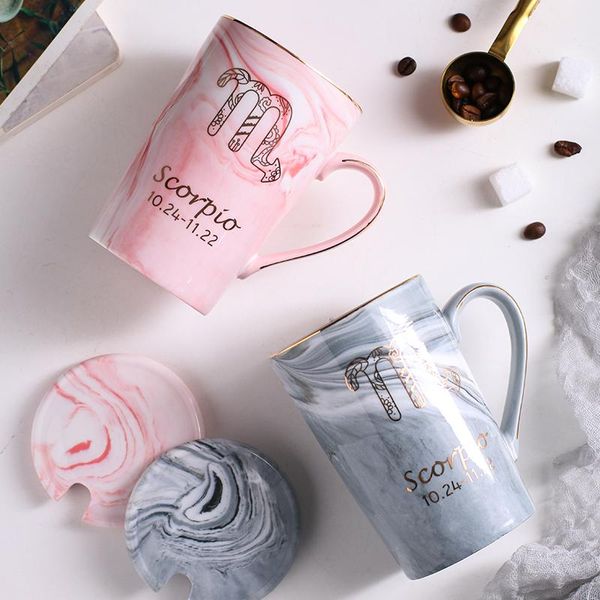 mugs natural marble 12 constellation ceramic pink zodiac mug with lid coffee creative personality cup 400ml lead-free
mugs natural marble 12 constellation ceramic pink zodiac mug with lid coffee creative personality cup 400ml lead-free