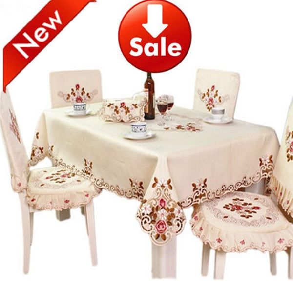 table cloth european garden tablecloth elegant embroidered dining chair cover for wedding decoration home textile cushion
table cloth european garden tablecloth elegant embroidered dining chair cover for wedding decoration home textile cushion