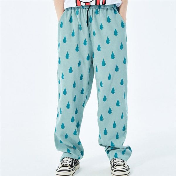 men's pants corduroy water rain drops printing vintage harajuku oversized casual streetwear sweatpants trousers, Black
men's pants corduroy water rain drops printing vintage harajuku oversized casual streetwear sweatpants trousers, Black