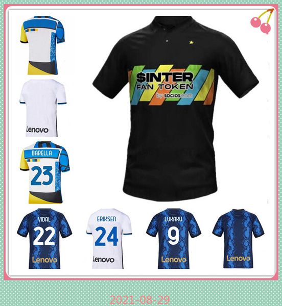 the lates 2021 2022 home away soccer jerseys lukaku lautaro eriksen alexis campioni jersey 21 22 milan vidal barella men kids kits polo trai, Black;yellow
the lates 2021 2022 home away soccer jerseys lukaku lautaro eriksen alexis campioni jersey 21 22 milan vidal barella men kids kits polo trai, Black;yellow