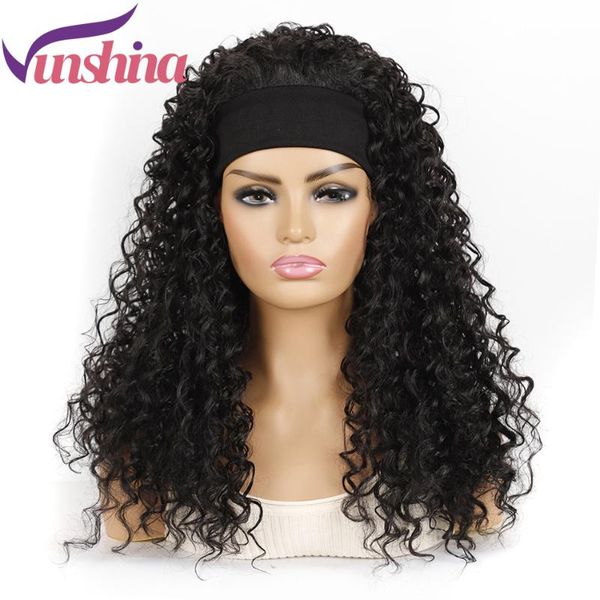 synthetic wigs vunshina deep wave headband wig long natural curly high temperature fiber head band with scarf for black women
synthetic wigs vunshina deep wave headband wig long natural curly high temperature fiber head band with scarf for black women