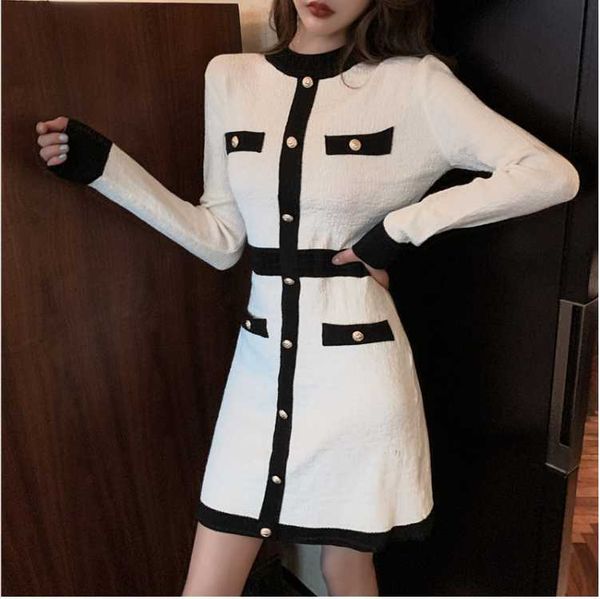 casual dresses real s 2021 o neck women fashion knitted dress elegant long sleeve female ladies gt, Black;gray
casual dresses real s 2021 o neck women fashion knitted dress elegant long sleeve female ladies gt, Black;gray