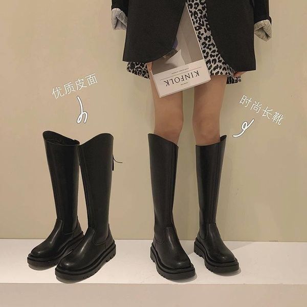 boots show high big knight thick thin women's 2021 small autumn and winter plush straight, Black
boots show high big knight thick thin women's 2021 small autumn and winter plush straight, Black