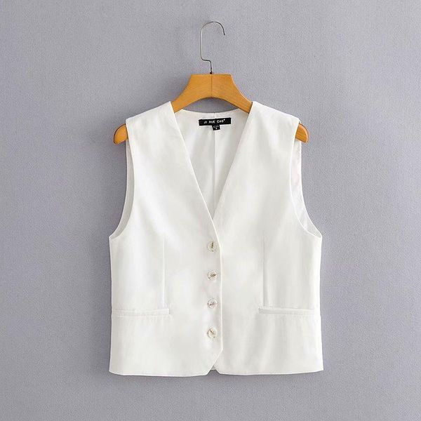 women's vests 2021 fashion sleeveless jacket women casual gilet office lady vest streetwear woman waistcoat veste femme, Black;white
women's vests 2021 fashion sleeveless jacket women casual gilet office lady vest streetwear woman waistcoat veste femme, Black;white
