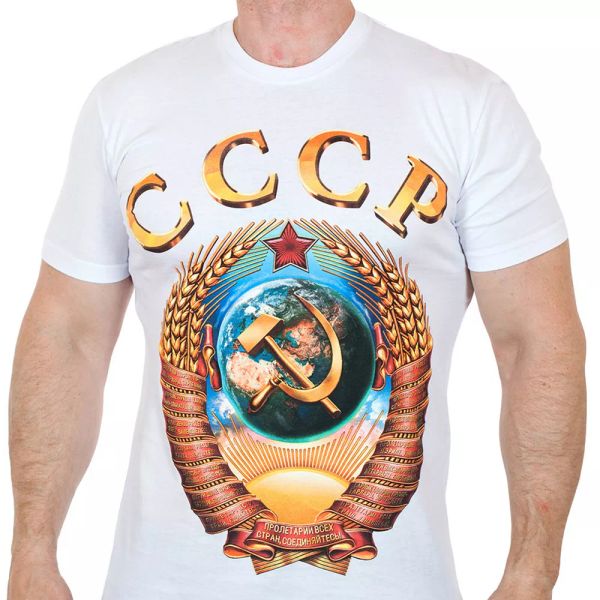 t-shirt with russian ussr t-shirts russia putin military cult men's clothing, White;black
t-shirt with russian ussr t-shirts russia putin military cult men's clothing, White;black