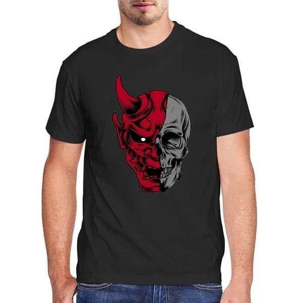 men's t-shirts fashion t shirts half oni skull casual short sleeves cotton cool tshirt summer jersey costume t-shirt, White;black
men's t-shirts fashion t shirts half oni skull casual short sleeves cotton cool tshirt summer jersey costume t-shirt, White;black