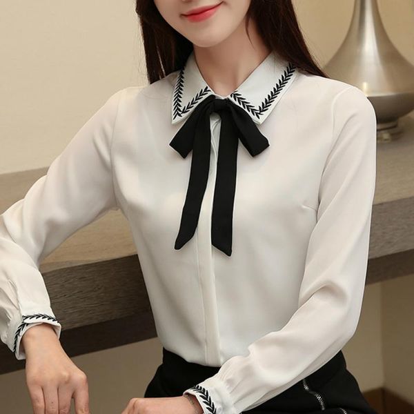 women's blouses & shirts woman 2021 turn down collar office ladies white blouse long sleeve chiffon womens and c274
women's blouses & shirts woman 2021 turn down collar office ladies white blouse long sleeve chiffon womens and c274