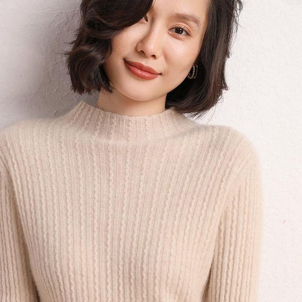 women's sweaters 2021 autumn and winter style clothing turtlenecksolid color soft pullovers female 100% pure cashmere sweater, White;black
women's sweaters 2021 autumn and winter style clothing turtlenecksolid color soft pullovers female 100% pure cashmere sweater, White;black
