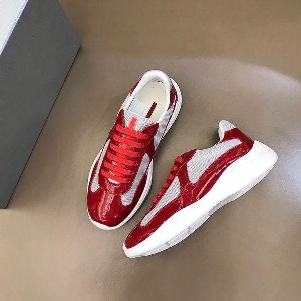 luxury designer sneakers mens shoes genuine leather trainers men's leisure sports double air permeable imported calfskin are size38-45, Red;white
luxury designer sneakers mens shoes genuine leather trainers men's leisure sports double air permeable imported calfskin are size38-45, Red;white