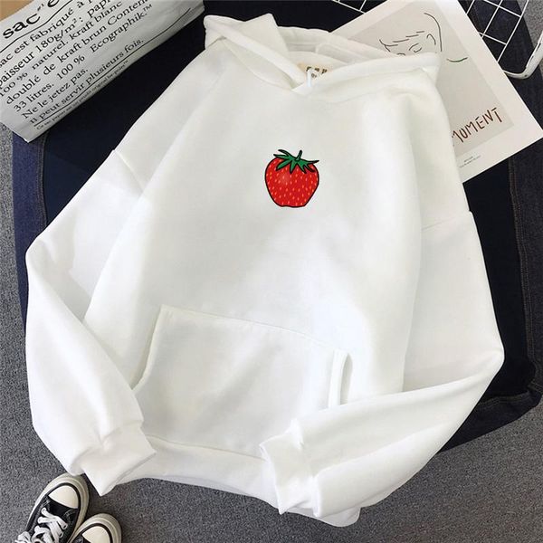 women's hoodies & sweatshirts hooded sweatshirt, cute strawberry style harajuku lolita pattern winter school streetwear, Black
women's hoodies & sweatshirts hooded sweatshirt, cute strawberry style harajuku lolita pattern winter school streetwear, Black