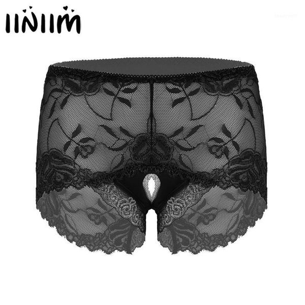 womens ladies see-through lace patchwork lingerie panties mid waist open crotch crotchless briefs sissy underpants underwear, Black;pink
womens ladies see-through lace patchwork lingerie panties mid waist open crotch crotchless briefs sissy underpants underwear, Black;pink