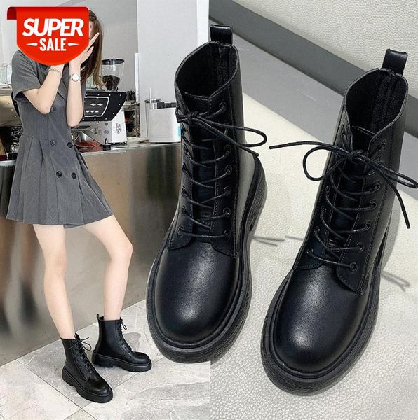 ins martin boots female high bang british fan car round head thick heel lace tooling military net red #ky7z
ins martin boots female high bang british fan car round head thick heel lace tooling military net red #ky7z