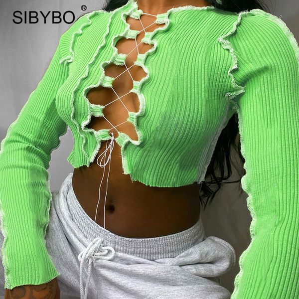 sibybo rib knitted hollow out tank women autumn casual lace up tanks bandage streetwear vest tee 2021 hot, Black;white
sibybo rib knitted hollow out tank women autumn casual lace up tanks bandage streetwear vest tee 2021 hot, Black;white