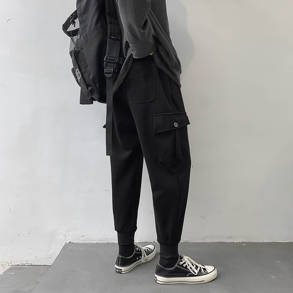 men pants autumn male trousers loose 3xl cargo mens sweatpants track cozy korean trendy ins ulzzang all-match cool streetwear bf, Black
men pants autumn male trousers loose 3xl cargo mens sweatpants track cozy korean trendy ins ulzzang all-match cool streetwear bf, Black