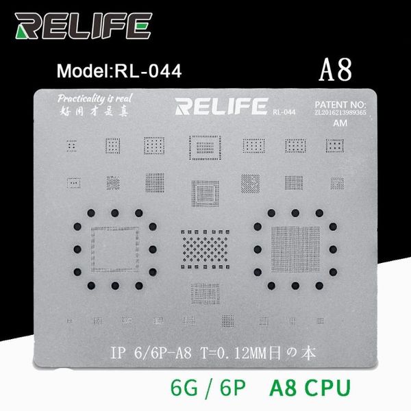 cpu/ram a8/a9/a10/a1/a12/a13 ic chip bga reballing stencil plant tin steel mesh for 6-8/8 plus/x/xs max 11 pro cell phone repairing tools
cpu/ram a8/a9/a10/a1/a12/a13 ic chip bga reballing stencil plant tin steel mesh for 6-8/8 plus/x/xs max 11 pro cell phone repairing tools