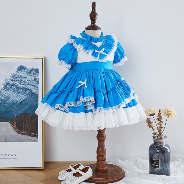 girls' dresses 2 pcs baby summer lolita princess ball gown for girl birthday party es children blue vintage spanish, Red;yellow
girls' dresses 2 pcs baby summer lolita princess ball gown for girl birthday party es children blue vintage spanish, Red;yellow