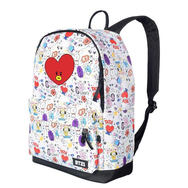 backpack kpop groups bangtan boys school bag cartoon print travel student supplies star accessories bags for women
backpack kpop groups bangtan boys school bag cartoon print travel student supplies star accessories bags for women