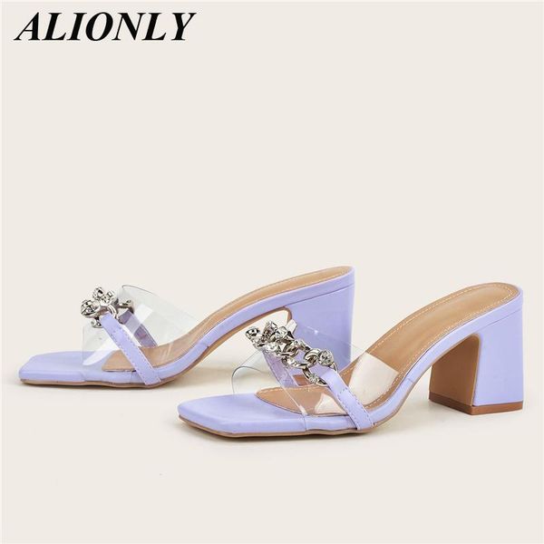 dress shoes alionly fashionable transparent plastic metal rhinestone chain decoration high-heel sandals for women 2021 all-match, Black
dress shoes alionly fashionable transparent plastic metal rhinestone chain decoration high-heel sandals for women 2021 all-match, Black