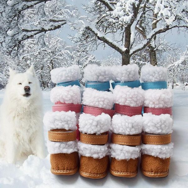 dog apparel 4 pc/ set cute puppy shoes for small winter snow pet dress up boots socks booties footwear thick warm
dog apparel 4 pc/ set cute puppy shoes for small winter snow pet dress up boots socks booties footwear thick warm