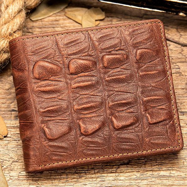 wallets maheu cool fashion short wallet for man crocodile pattern card cash po purse in pants pocket men male genuine leather, Red;black
wallets maheu cool fashion short wallet for man crocodile pattern card cash po purse in pants pocket men male genuine leather, Red;black