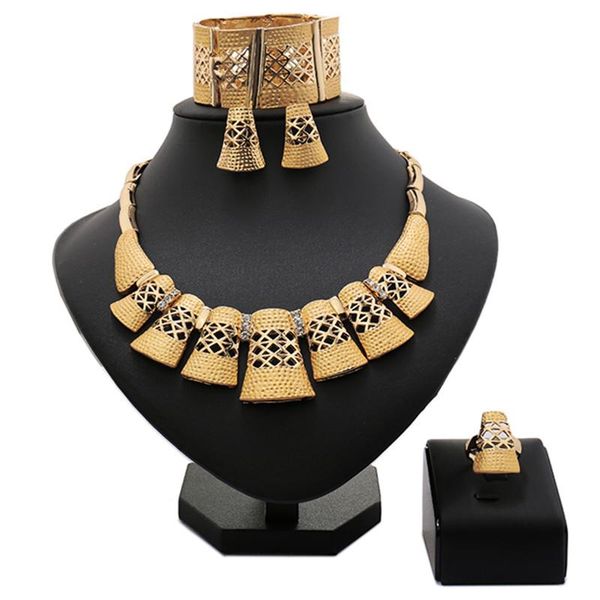 earrings & necklace 2021 fashion exquisite african beads jewelry set flash dubai gold-color nigerian wedding bridal bijoux, Silver
earrings & necklace 2021 fashion exquisite african beads jewelry set flash dubai gold-color nigerian wedding bridal bijoux, Silver