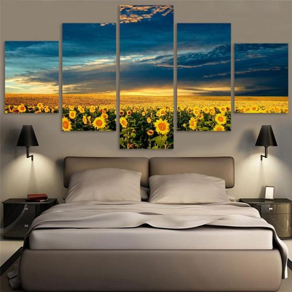 paintings painting hd printed canvas poster home decor 5 panel sunflower flower sea framework wall artwork living room modular pictures
paintings painting hd printed canvas poster home decor 5 panel sunflower flower sea framework wall artwork living room modular pictures
