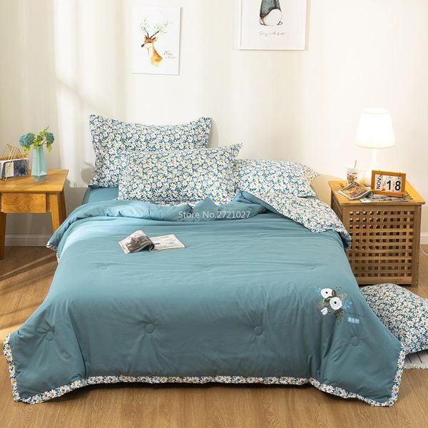 comforters & sets cool summer quilt small fresh floral pattern printing air-conditioning in dormitory room
comforters & sets cool summer quilt small fresh floral pattern printing air-conditioning in dormitory room